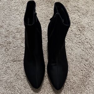 Naima Black Ankle Booties